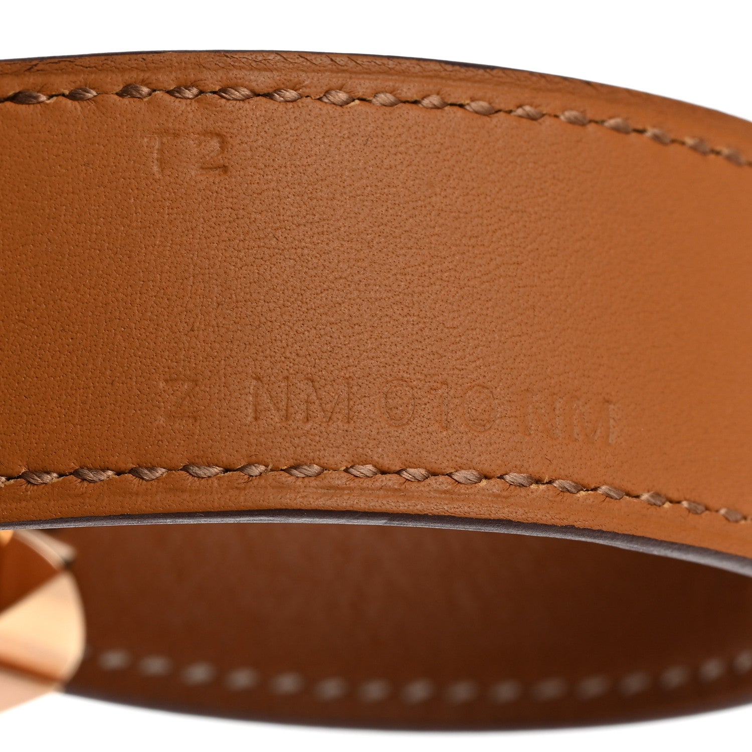 Hermes Epsom Collier de Chien CDC 24 Bracelet T2 Gold 6 of 7