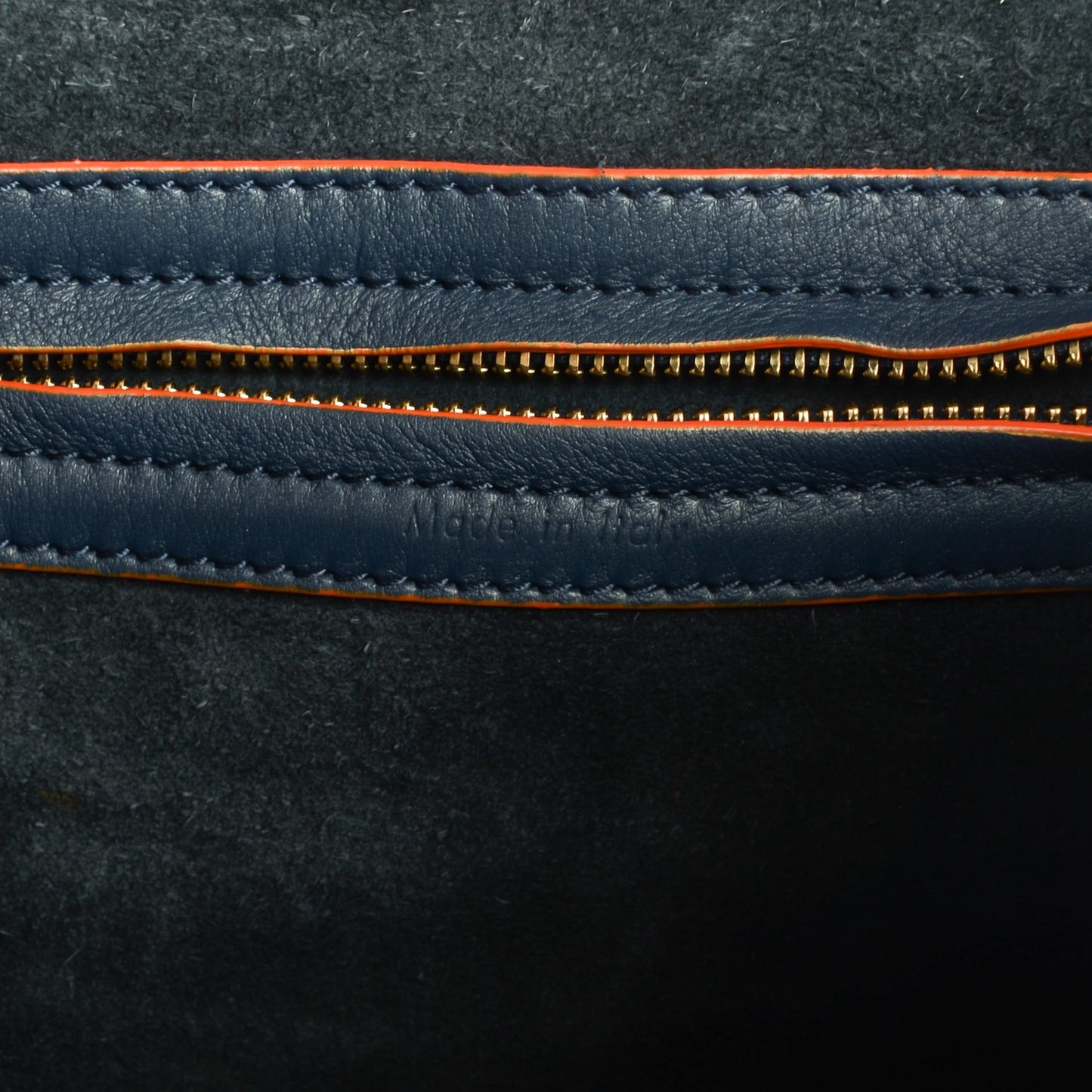 Supple Calfskin Medium Phantom Luggage Midnight