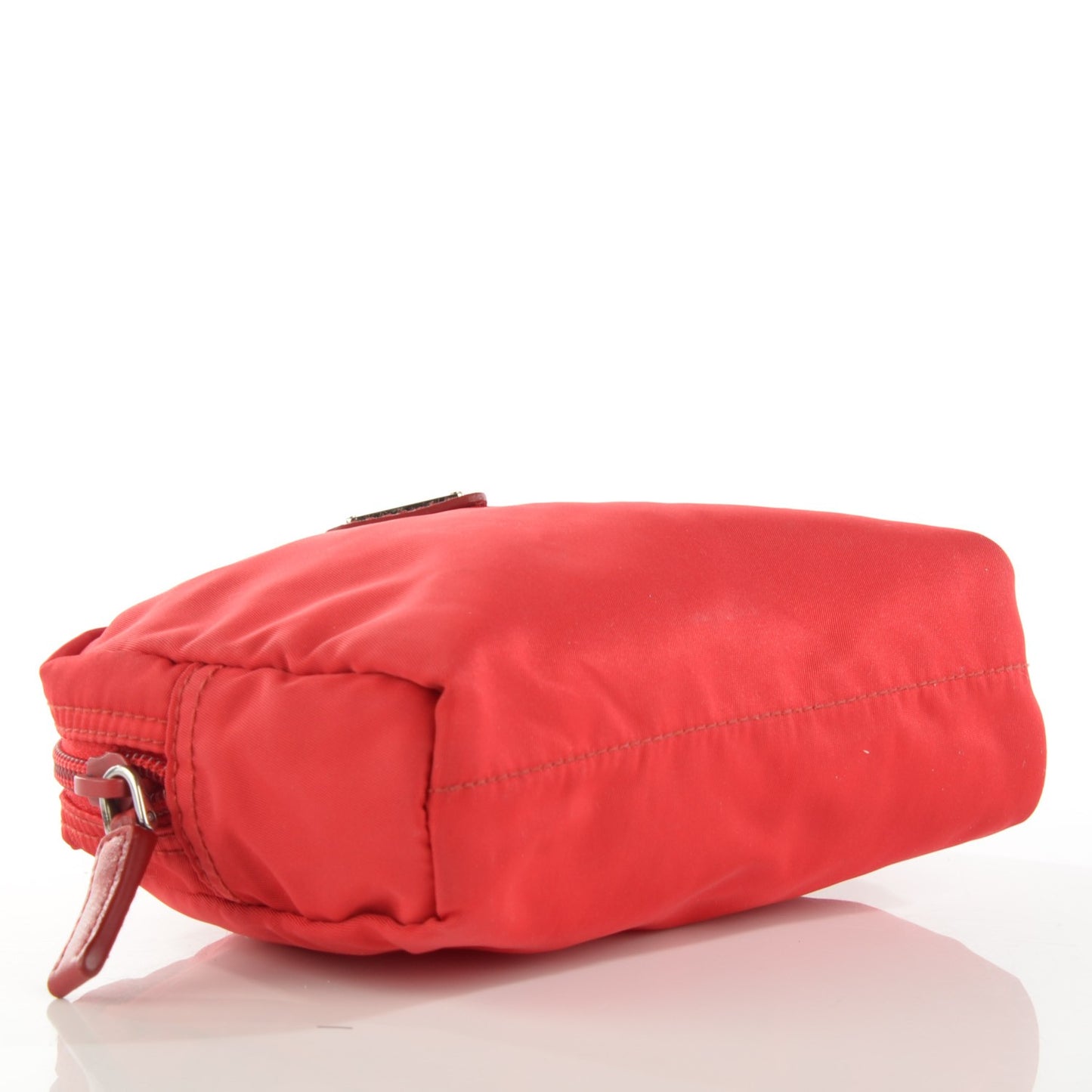 Nylon Vela Cosmetic Pouch Rosso