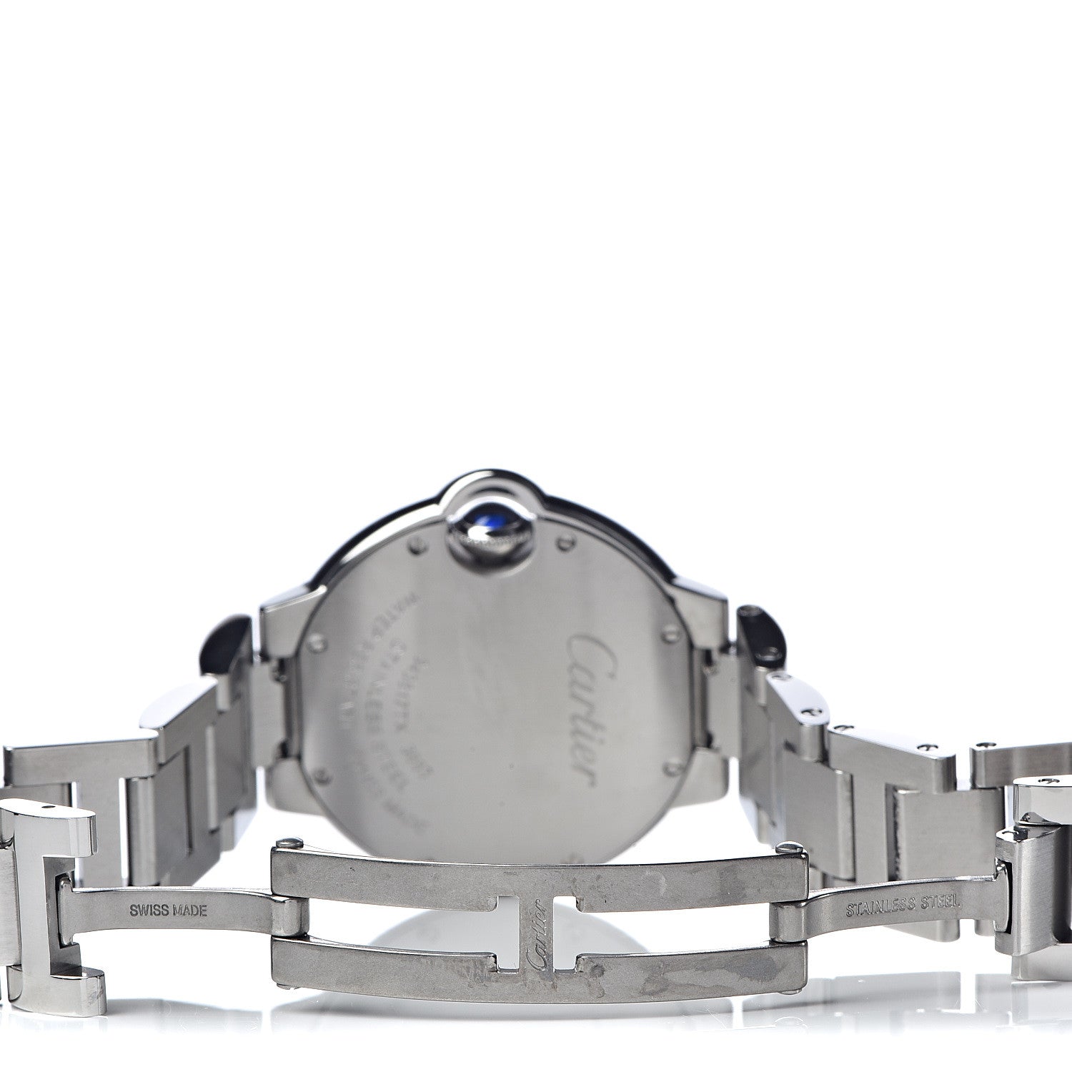 Cartier Stainless Steel 33mm Ballon Bleu De Quartz Watch 5 of 7