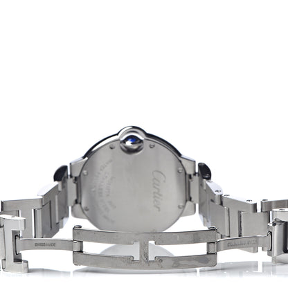 Cartier Stainless Steel 33mm Ballon Bleu De Quartz Watch 5 of 7