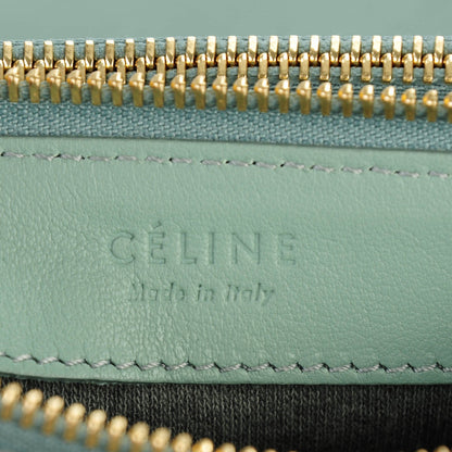 Celine Lambskin Small Trio Crossbody Bag Jade 6 of 7