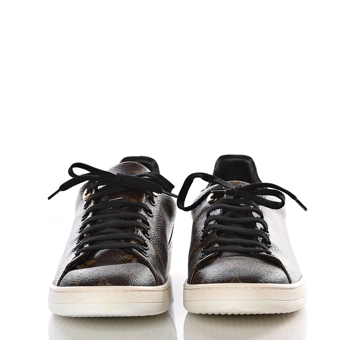 Patent Monogram Frontrow Sneakers 40