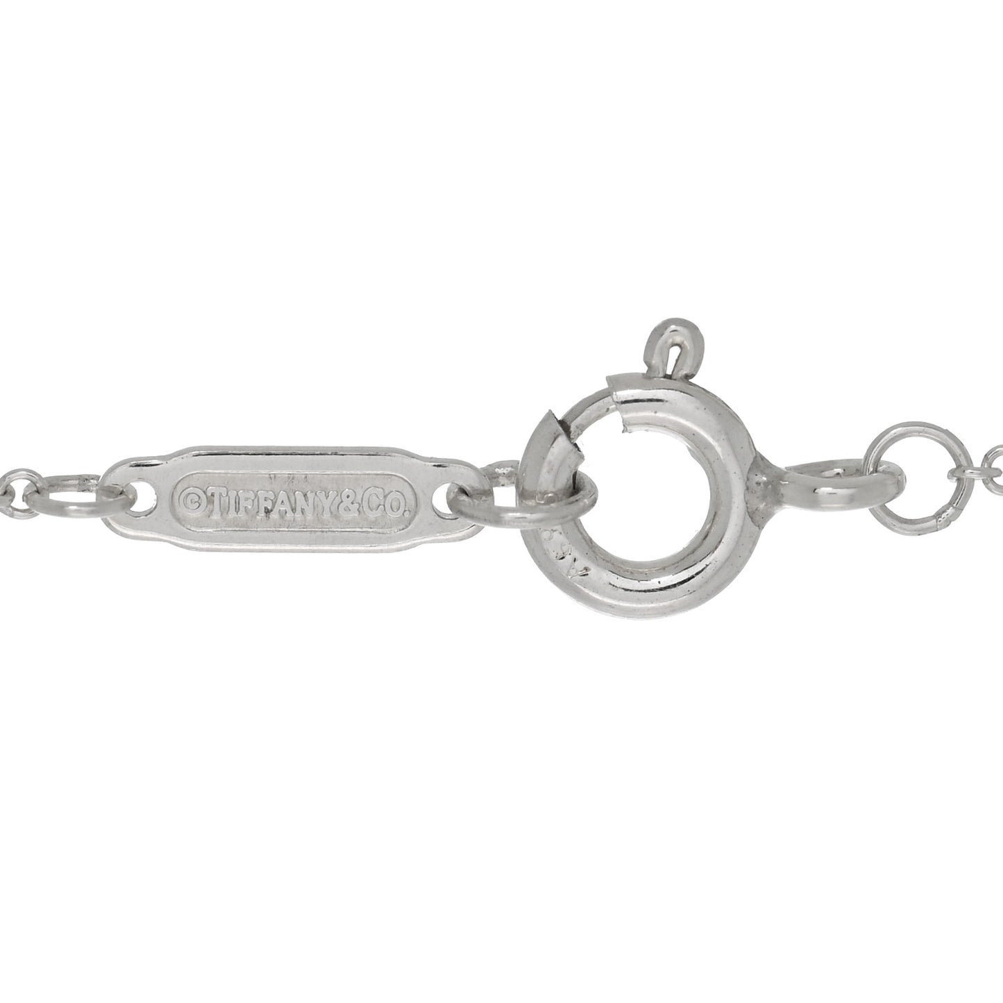 Sterling Silver 1837 Circle Pendant Necklace