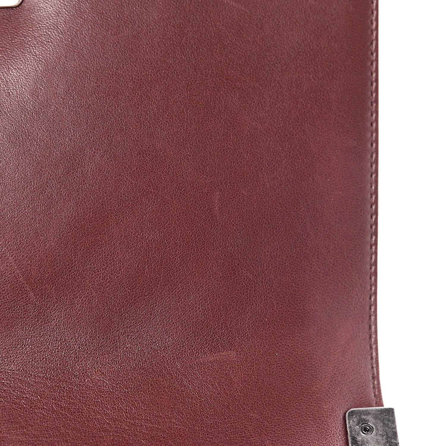 Chanel Lambskin Quilted Medium Boy Flap Burgundy 10 of 13