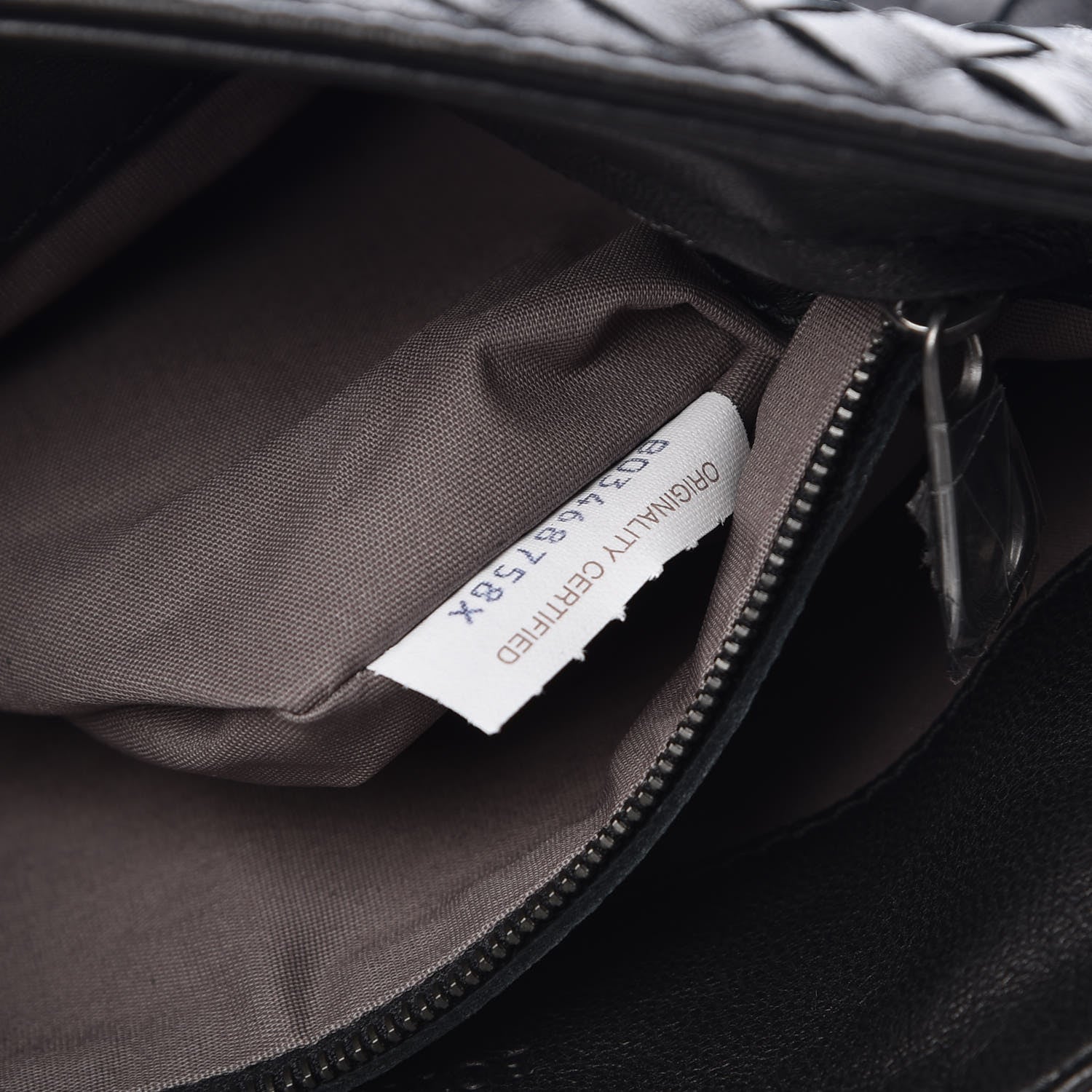 Bottega Veneta Nappa Intrecciato VN Crossbody Messenger Bag Black 8 of 11
