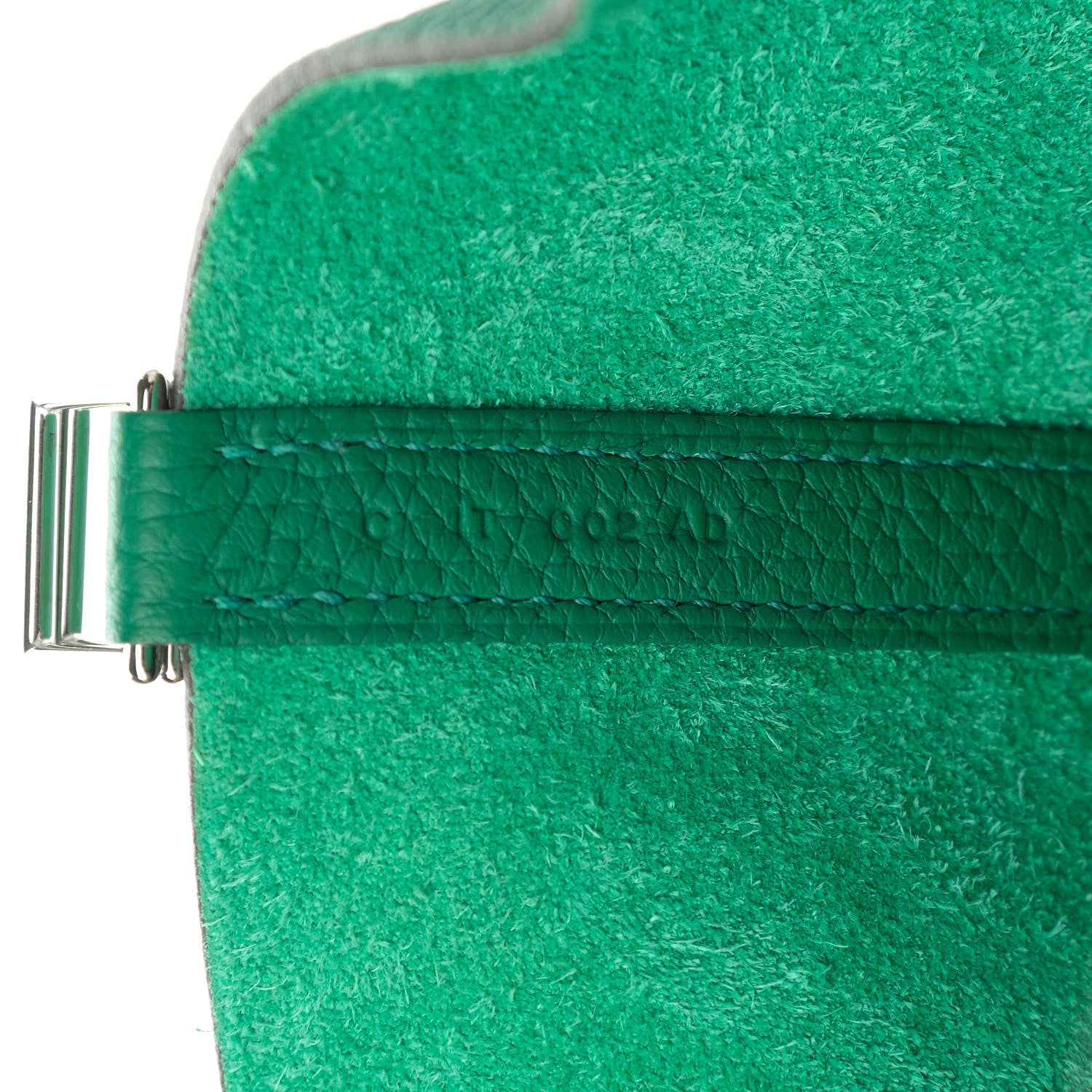 Hermes Taurillon Clemence Picotin Lock 22 MM Vert Vertigo 7 of 10
