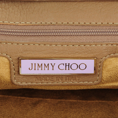 Jimmy Choo Grainy Calf Medium Rosalie Satchel Nude 6 of 11