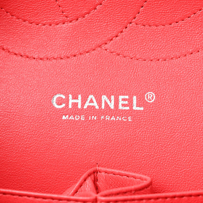 Chanel Patent Quilted Jumbo Double Flap Coral 6 of 11