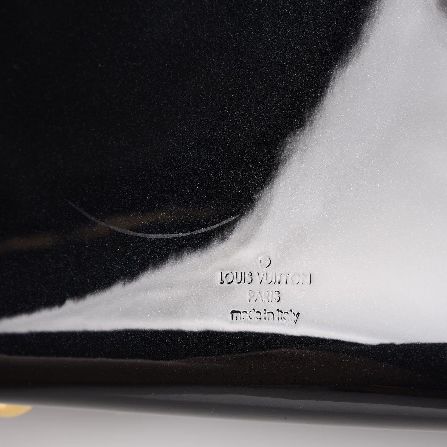 Louis Vuitton Patent Calfskin Monogram Cherrywood PM Black 6 of 7