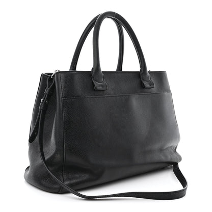 Chanel Grained Calfskin Small Neo Executive Shopper Tote Black 3 of 16