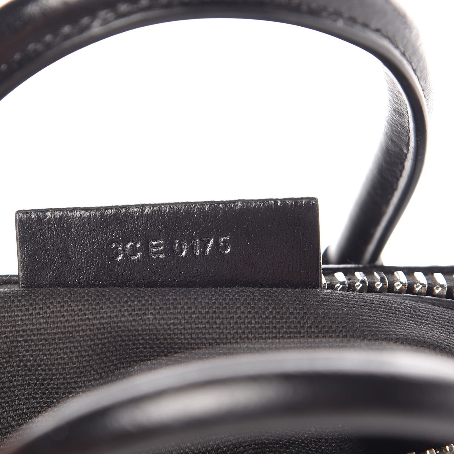 Shiny Lord Calfskin Mini Antigona Black