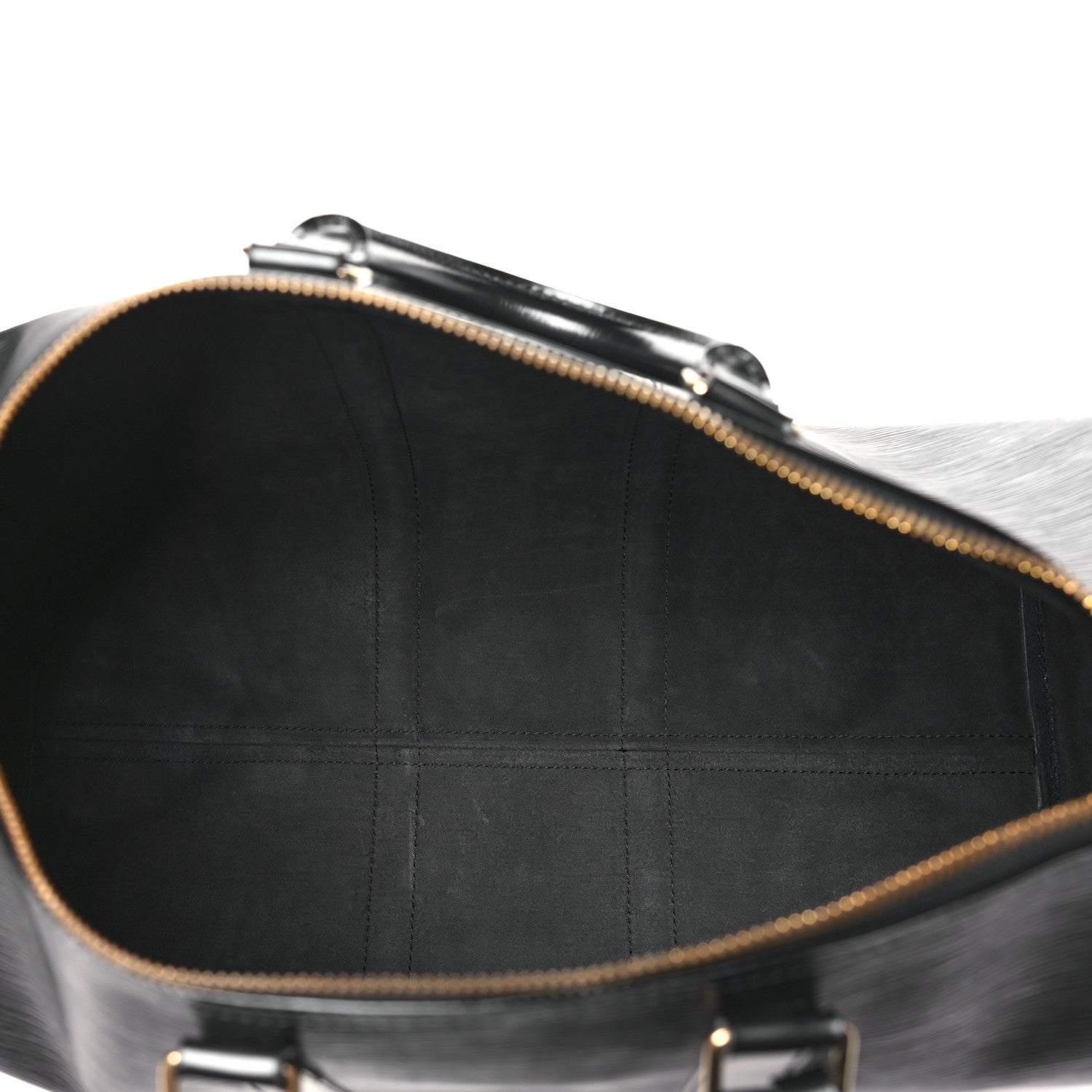 Louis Vuitton Epi Keepall 45 Black 4 of 8