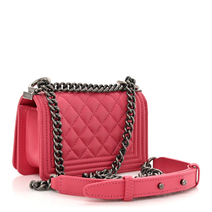 Chanel Lambskin Calfskin Tweed Success Story Set of 4 Minis Bags Pink Red 9 of 24