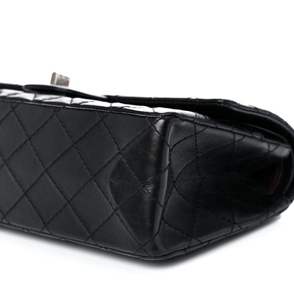 Chanel Aged Calfskin Quilted 2.55 Reissue 225 Flap Black 9 of 11
