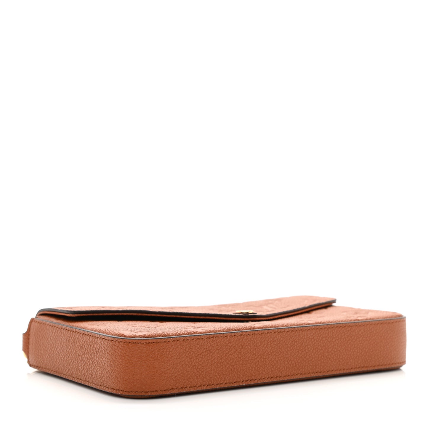 Empreinte Pochette Felicie Chain Wallet Cognac