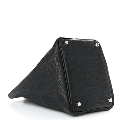 Hermes Taurillon Clemence Picotin Lock 18 PM Black 4 of 10