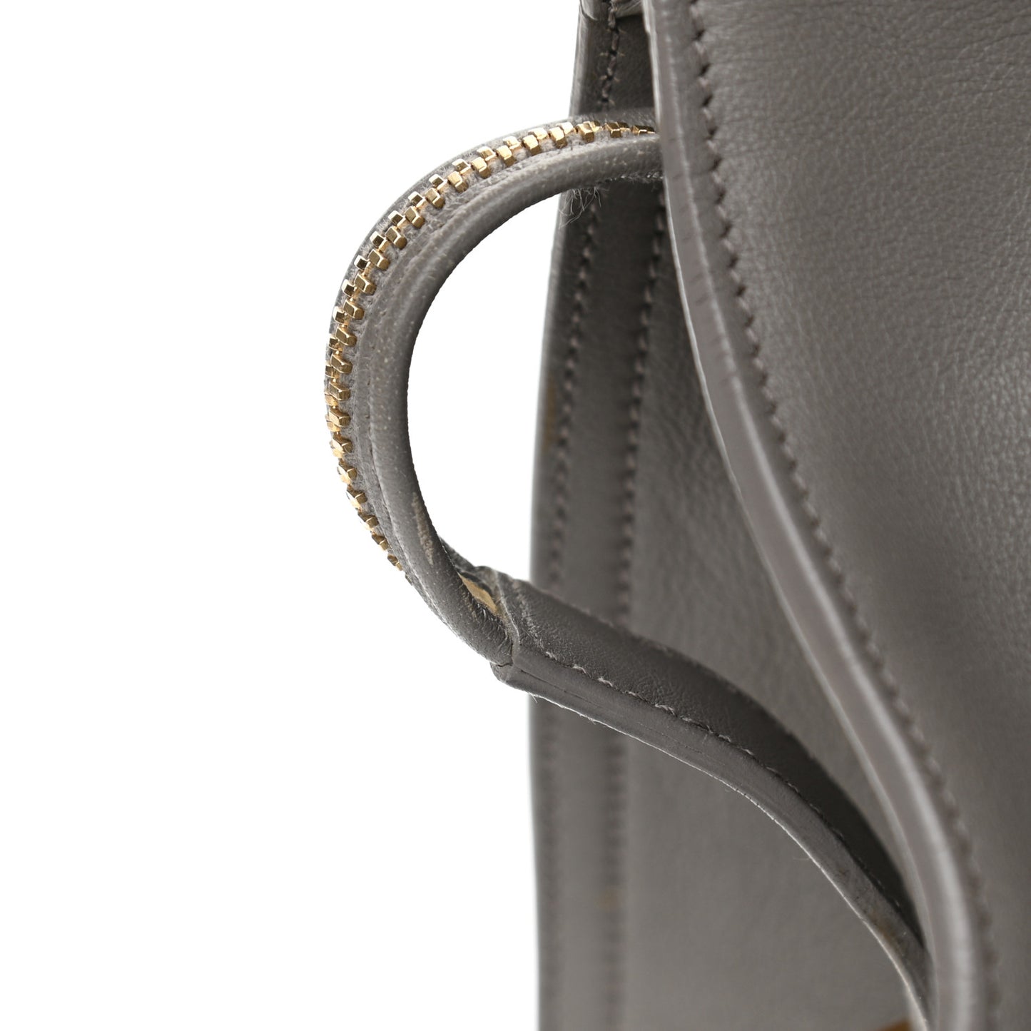 Calfskin Small Monogram Cabas Grey