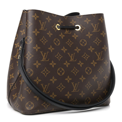 Louis Vuitton Monogram Neonoe MM Black 3 of 8
