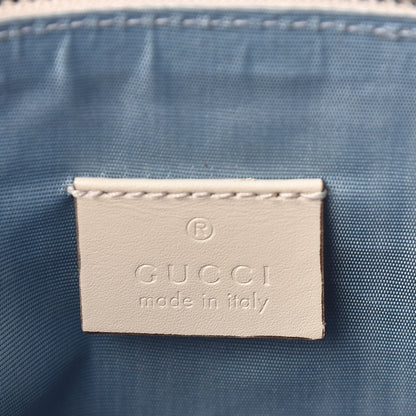 Gucci X SEGA Calfskin GUCCY Stars Mini Dome Shoulder Bag Mystic White Gold 6 of 9