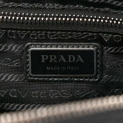 Prada Re-Nylon Spazzolato Belt Bag Black 6 of 9