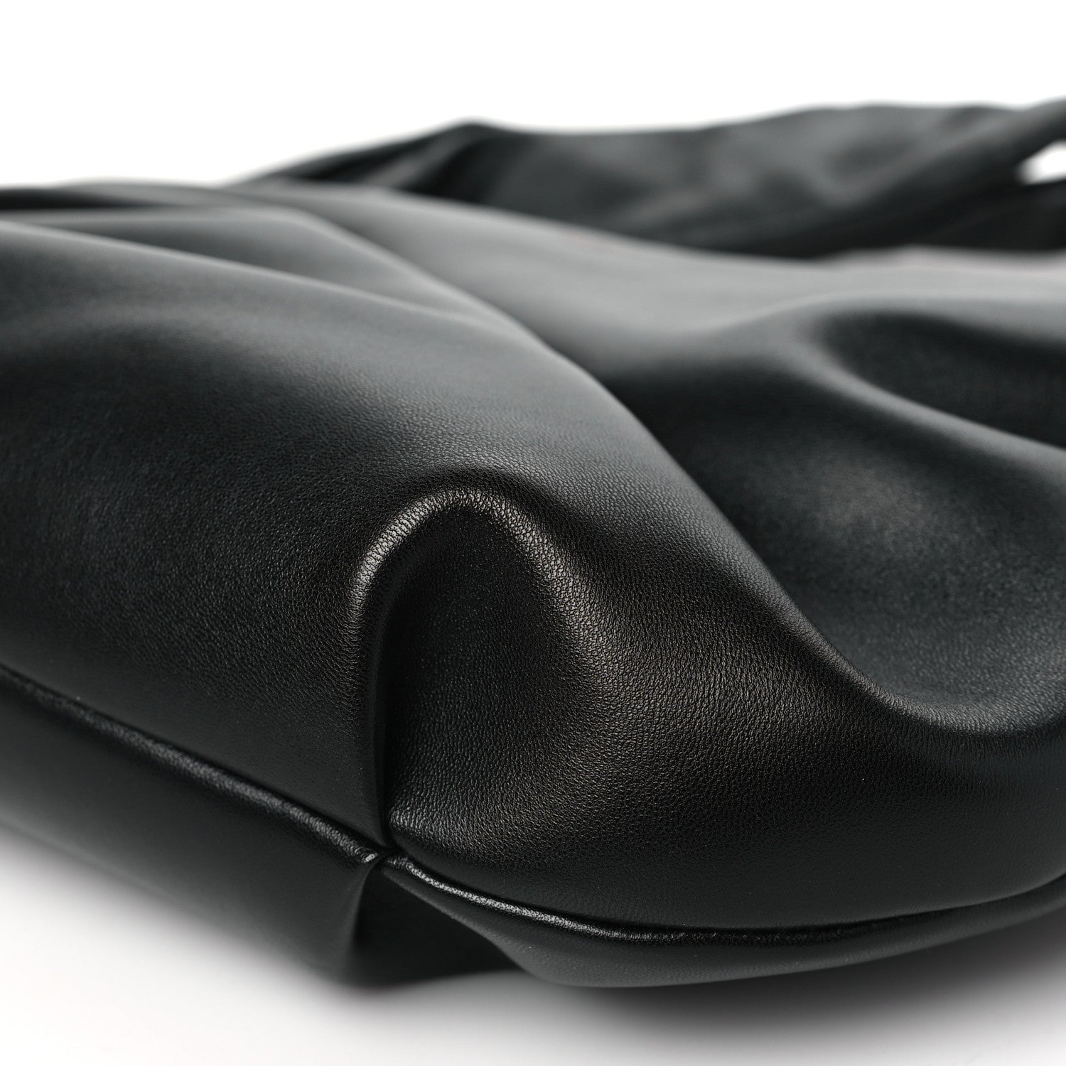 Jimmy Choo Lambskin Bonny Shoulder Bag Black 9 of 9