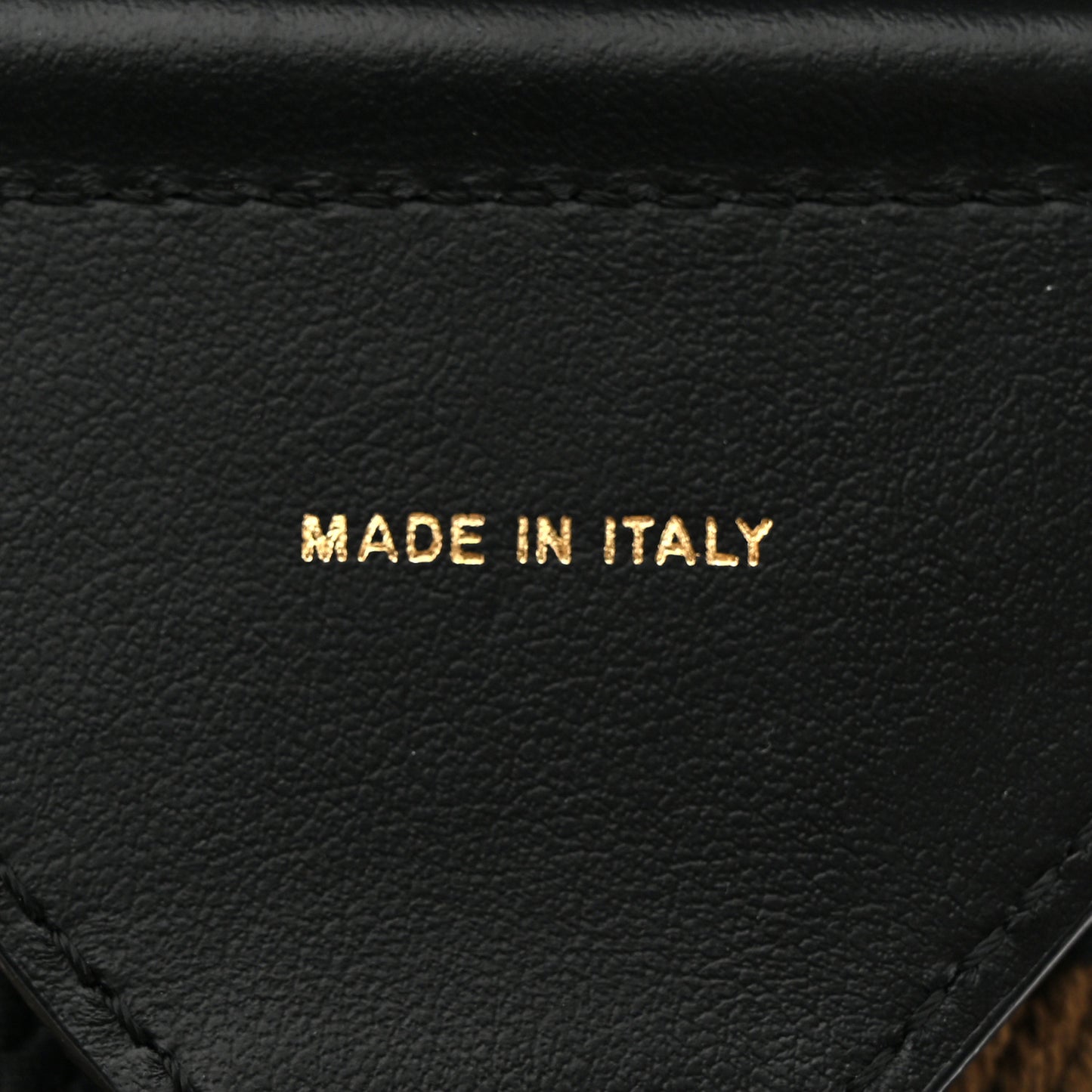Ribbon Vitello Seta FF 1974 Adjustable Strap You Fango Marrone Black