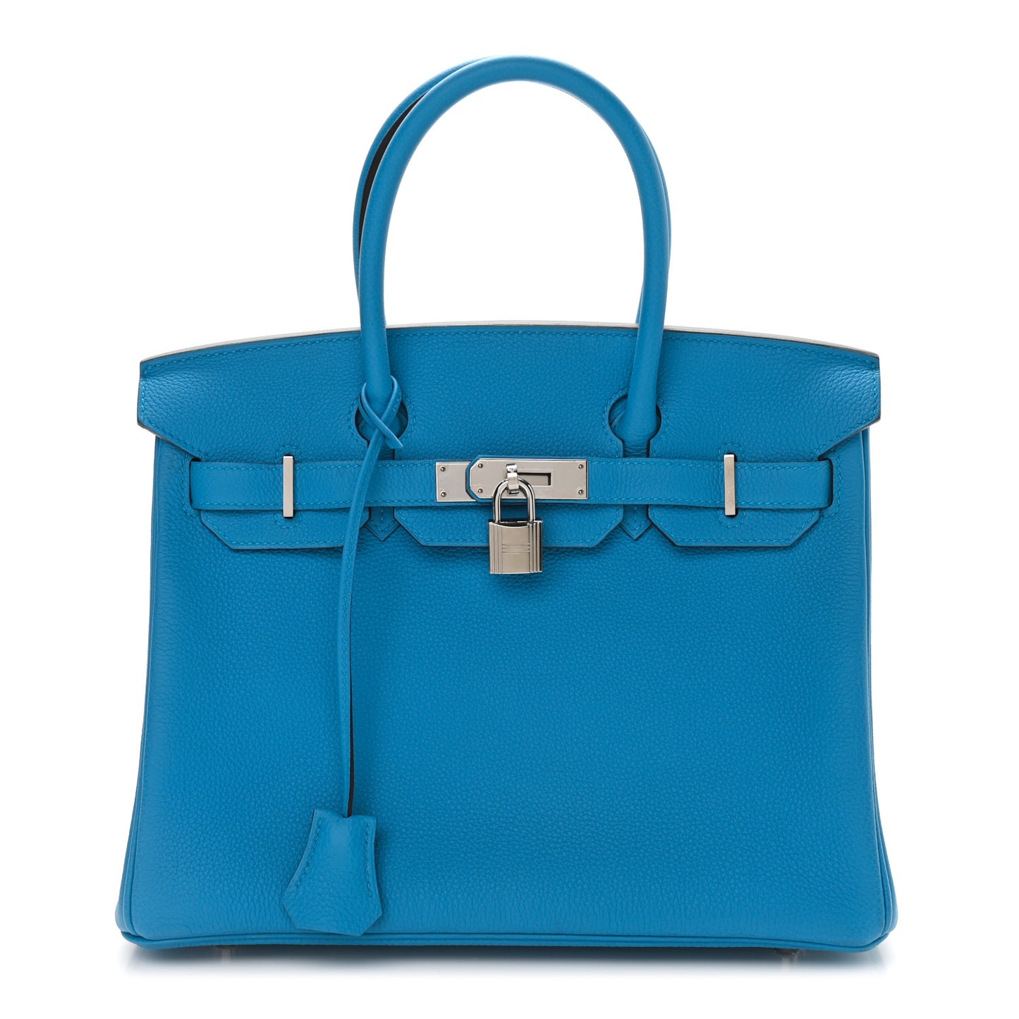 Togo Verso Birkin 30 Bleu Zanzibar Malachite