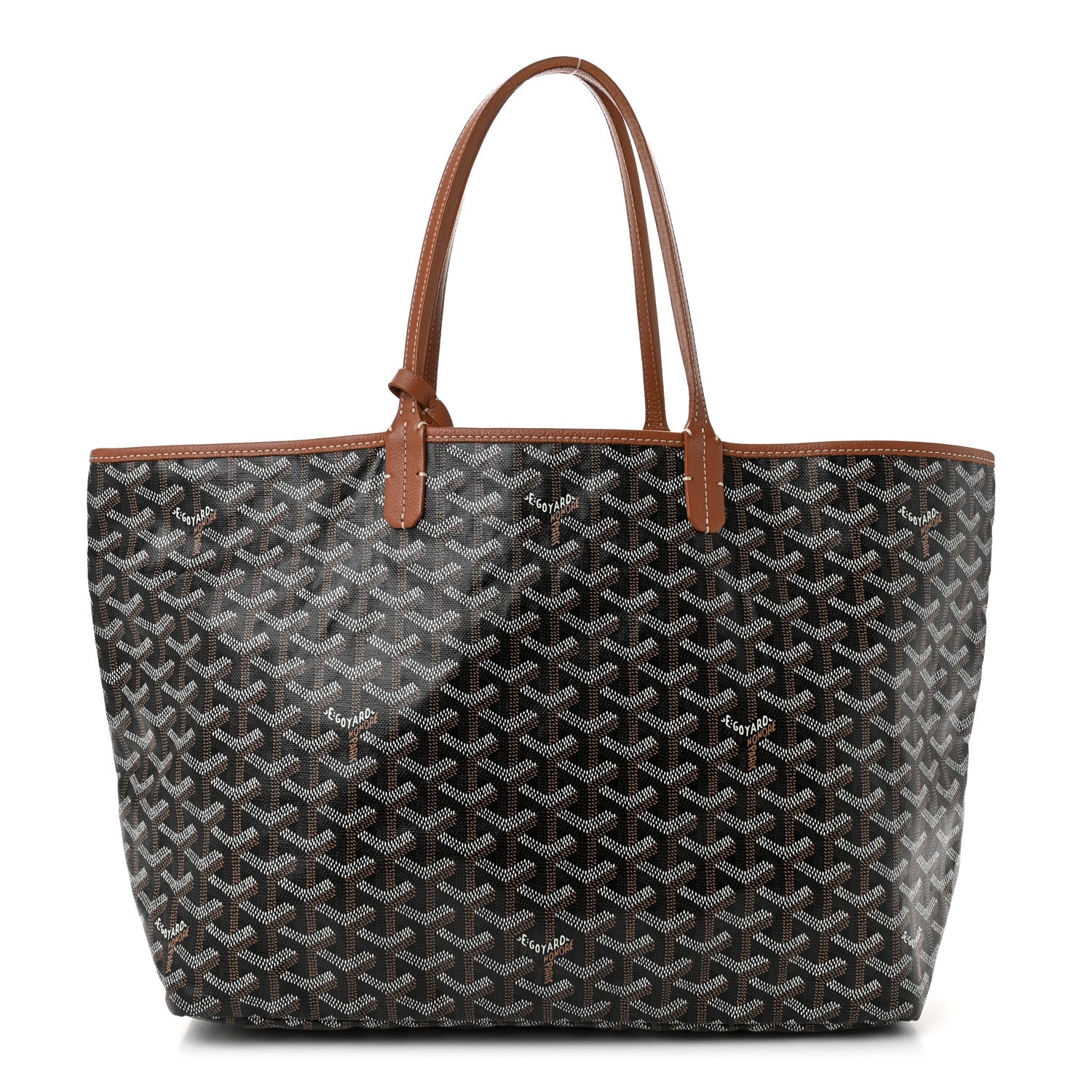Goyard Goyardine Saint Louis PM Black Gold 1 of 14