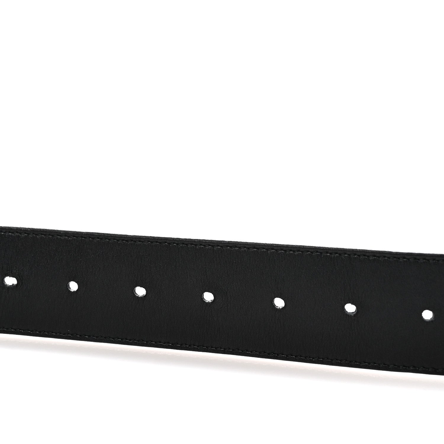 Gucci Calfskin Double G 40mm Belt 75 30 Black 3 of 5