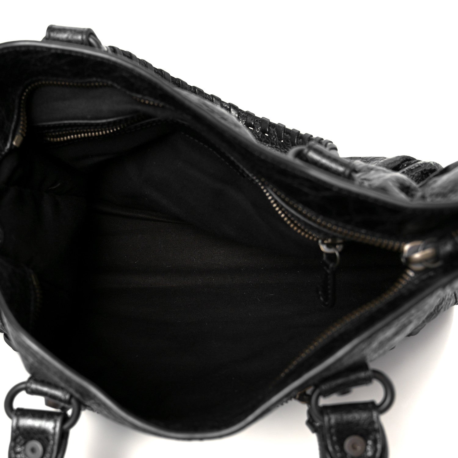 Balenciaga Agneau Arena Classic Hardware Small Le City Black 5 of 10