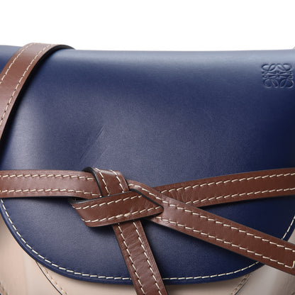 Loewe Soft Calfskin Small Gate Crossbody Bag Marine Light Oat 7 of 10