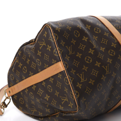 Louis Vuitton Monogram Keepall Bandouliere 55 7 of 12