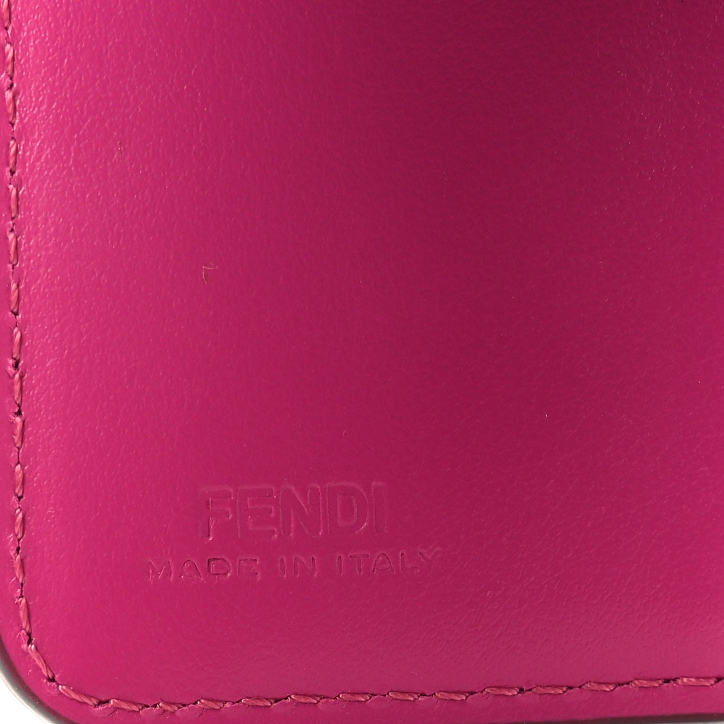Vitello King Cruise FF Diamonds Compact Wallet Geranio Ciclamino Pilar