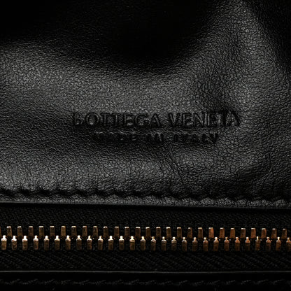 Bottega Veneta Nappa Intrecciato Zip Wristlet Clutch Black 6 of 8
