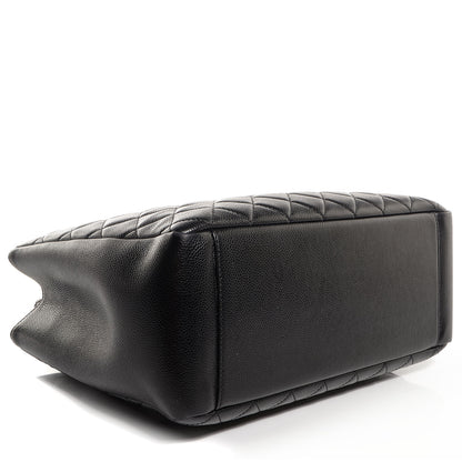 Chanel Caviar Grand Shopping Tote GST Black 4 of 8