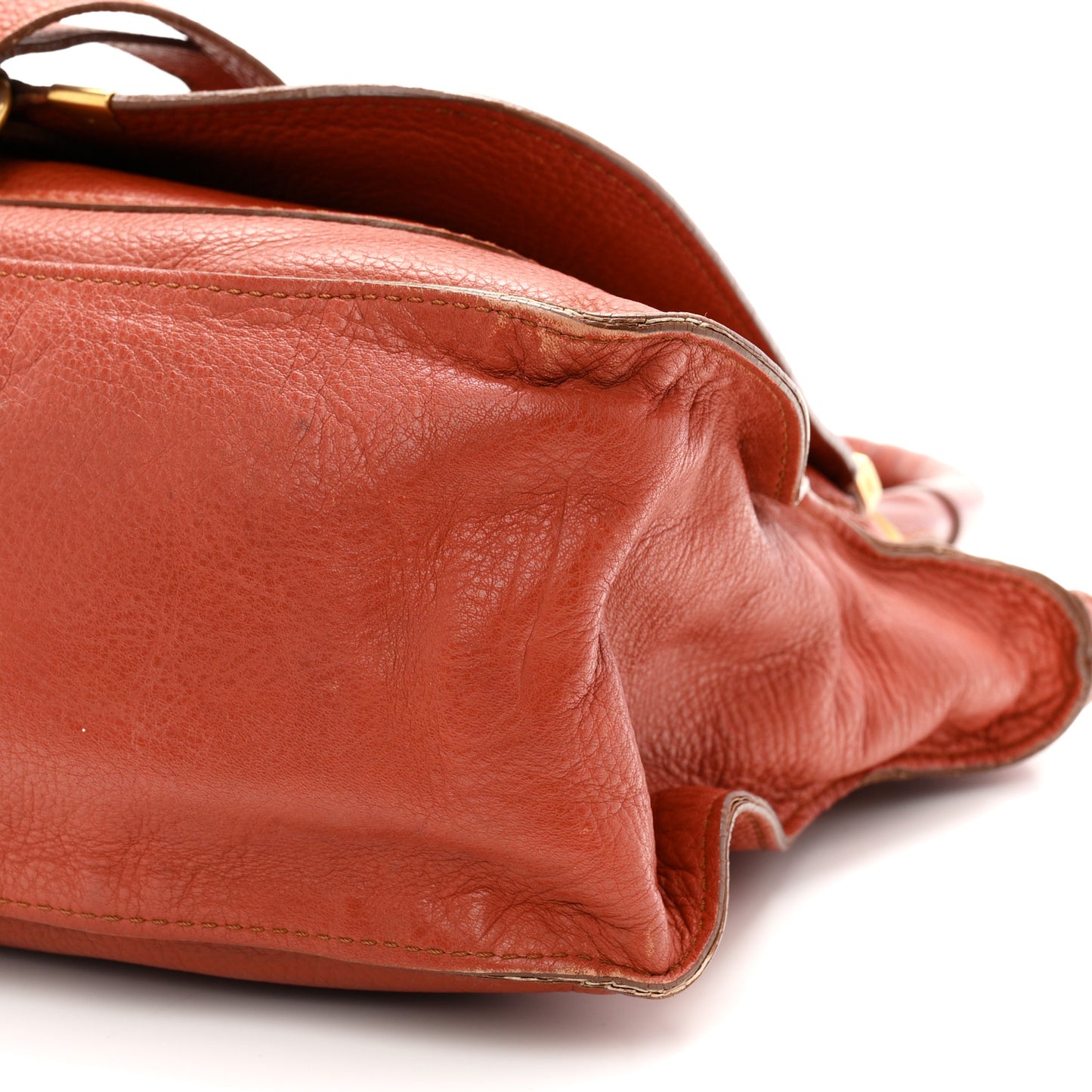 Calfskin Medium Marcie Satchel Brown Delight
