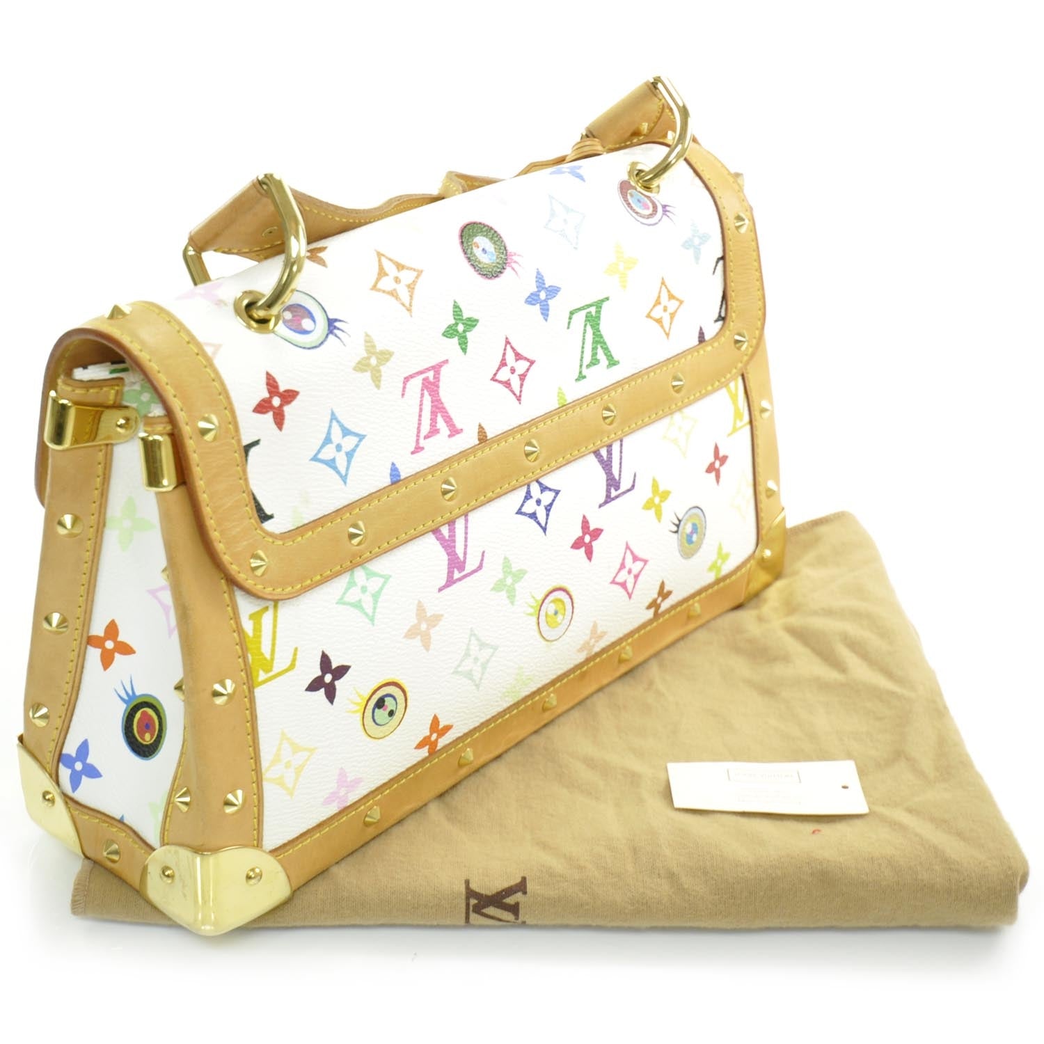 Louis Vuitton Monogram Multicolor Eye Need You Bag White 3 of 11