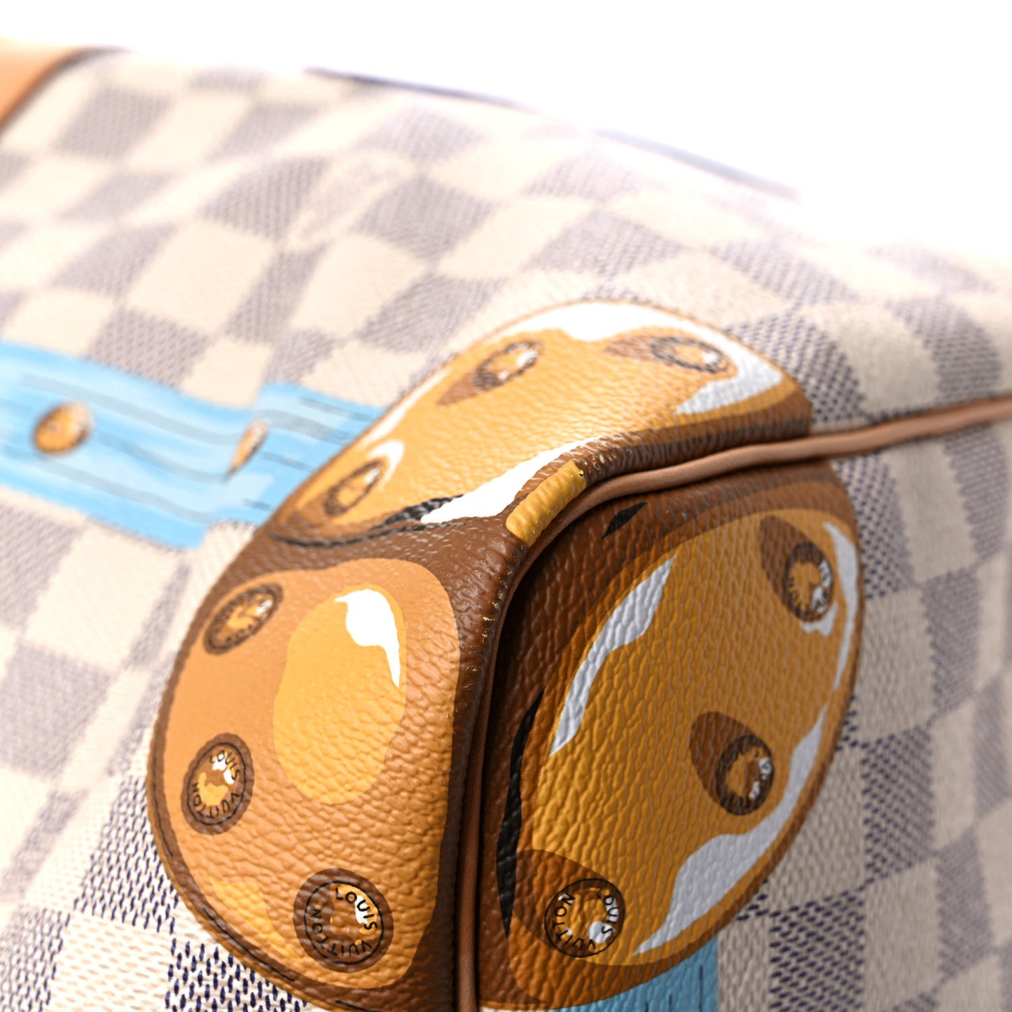 Damier Azur Summer Trunks Mykonos Keepall Bandouliere 50