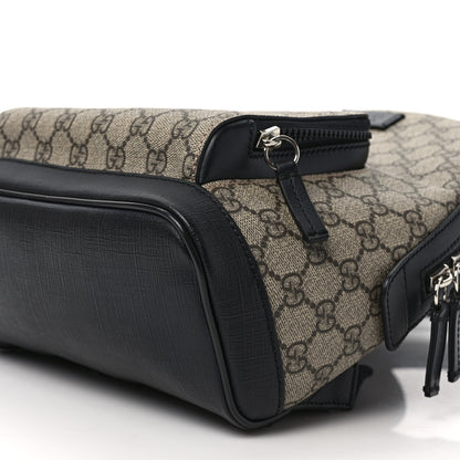 Gucci GG Supreme Monogram Small Eden Day Backpack Black 9 of 9