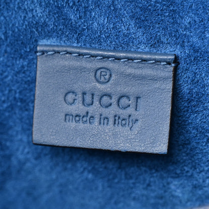 Gucci GG Supreme Monogram Embroidered Medium Dionysus Shoulder Bag Blue 7 of 11