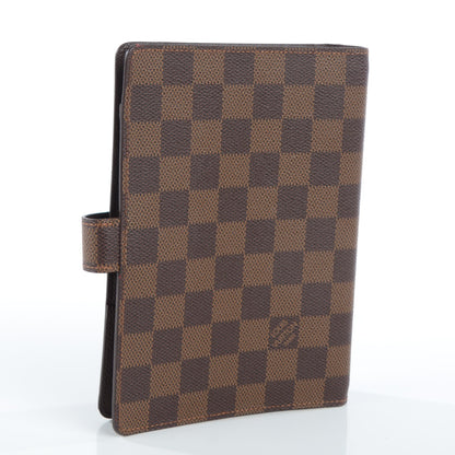 Louis Vuitton Damier Ebene Medium Ring Agenda Cover 3 of 7