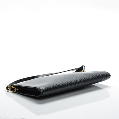 Louis Vuitton Epi Pochette Accessories 24 Black 4 of 9