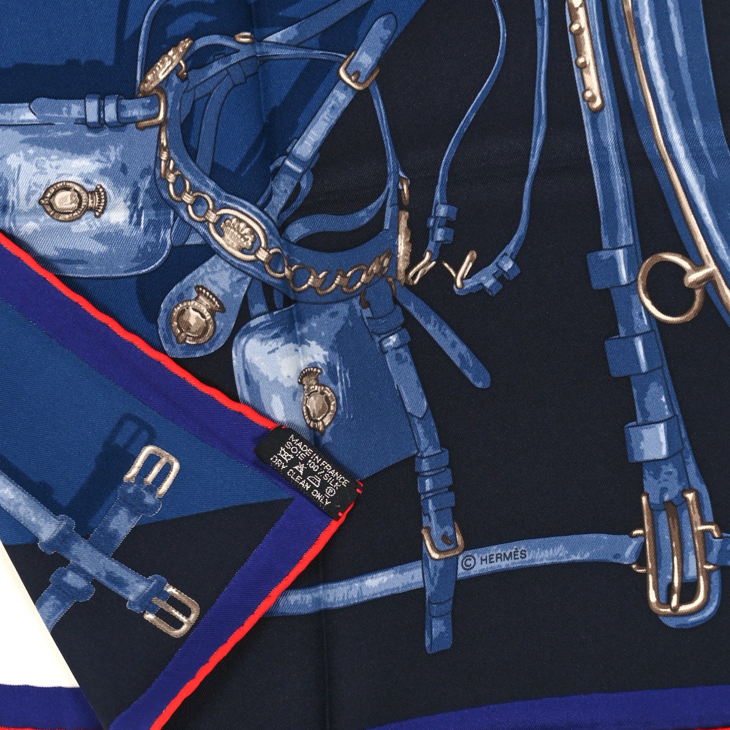 Hermes Silk Brides et Harnais de Pologne Scarf 70 3 of 3