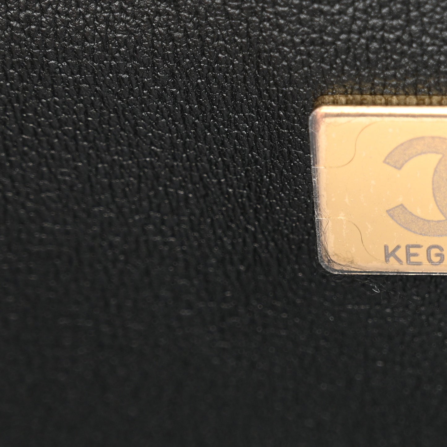 Lambskin Quilted Mini Top Handle Rectangular Flap Black