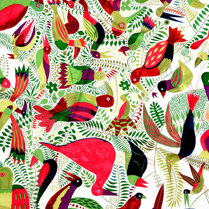 Hermes Silk Le Bal Des Oiseaux Scarf 90 3 of 7