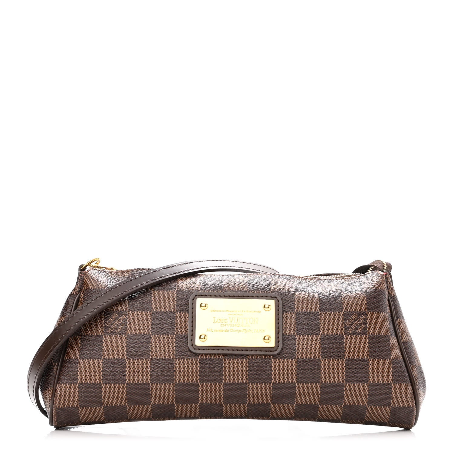 Louis Vuitton Damier Ebene Eva Clutch 1 of 11