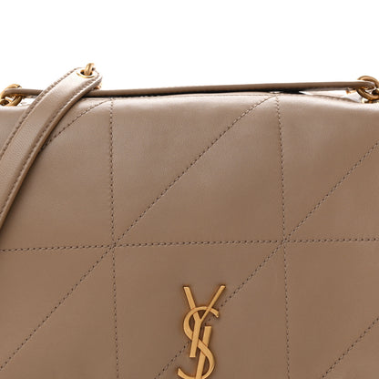 Saint Laurent Lambskin Matelasse Monogram Small Jamie 4.3 Taupe 8 of 11