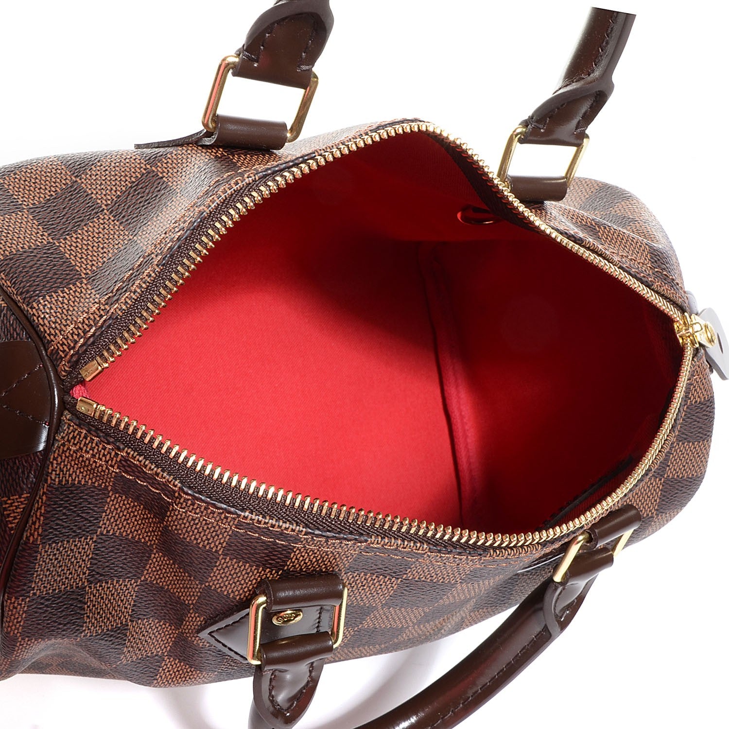 Louis Vuitton Damier Ebene Speedy 25 6 of 8
