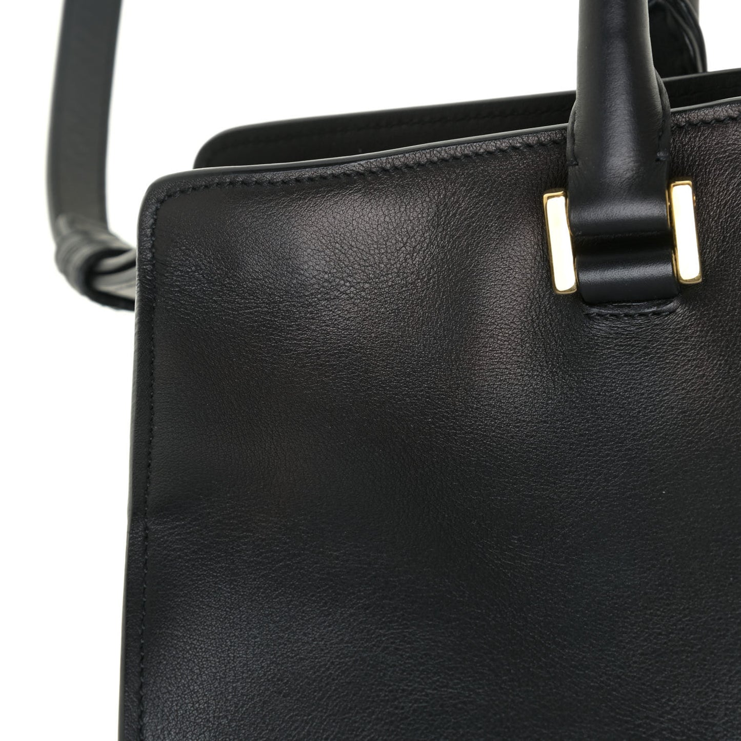 Calfskin Small Classic Y Cabas Black